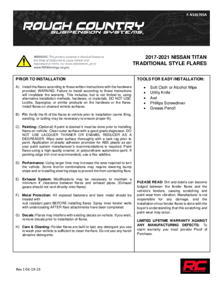 Installation Manual